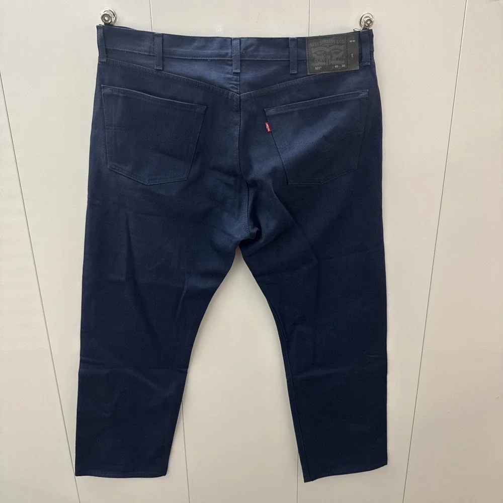 Levi's Original 501 Men's Jeans 40x30 NWOT Dark Navy Blue